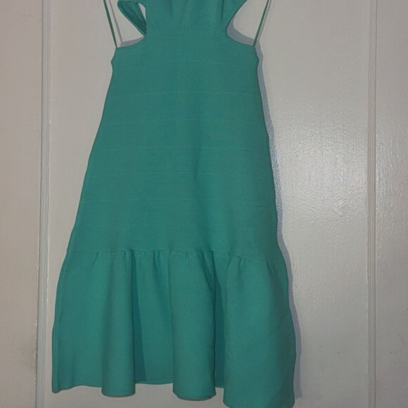 GUESS Aqua Cut-Out Mini Dress 💦 (XS) - Picture 3 of 3